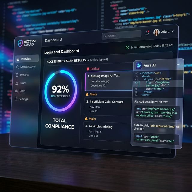 AccessiFix AI Dashboard